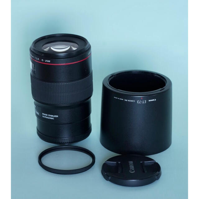 Canon - 【クーポン期間割引】EF100mm F2.8Lマクロ IS USM 【保証書付】