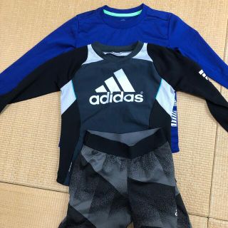 アディダス(adidas)のadidas Tシャツ2枚.ハーフパンツ(Tシャツ/カットソー)