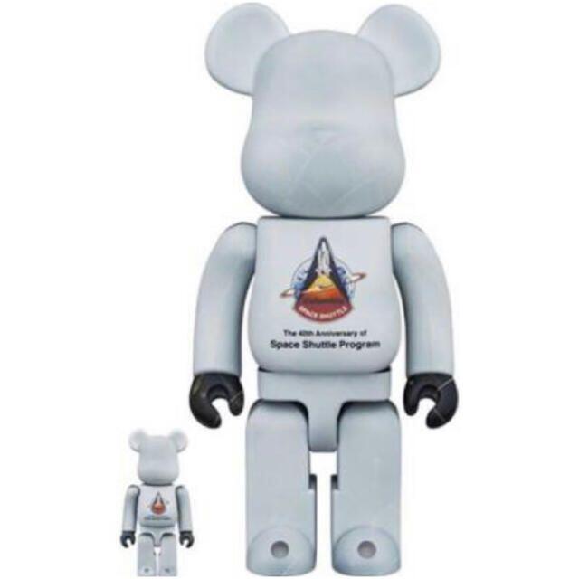 SPACE SHUTTLE BE@RBRICK 100% & 400% エンタメ/ホビーのフィギュア(その他)の商品写真