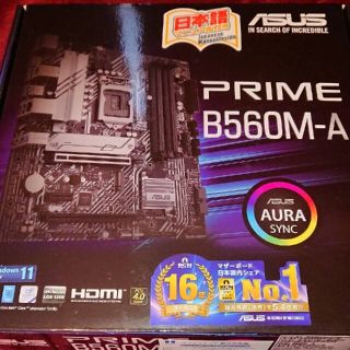 ASUS  B560M-A　マザーボード(PCパーツ)