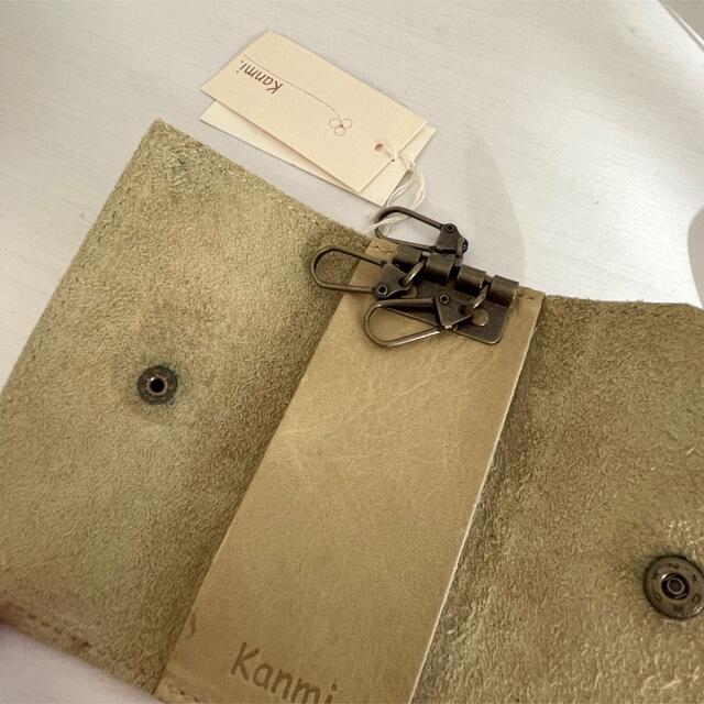Kanmi.(カンミ)のkanmi キーケース　グリーン　本革 レディースのファッション小物(キーケース)の商品写真