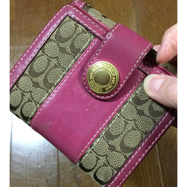 COACH(コーチ)のコーチ  レディース財布  中古品 レディースのファッション小物(財布)の商品写真