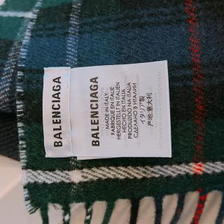 Balenciaga - Balenciaga バレンシアガ タータンチェックスカーフ