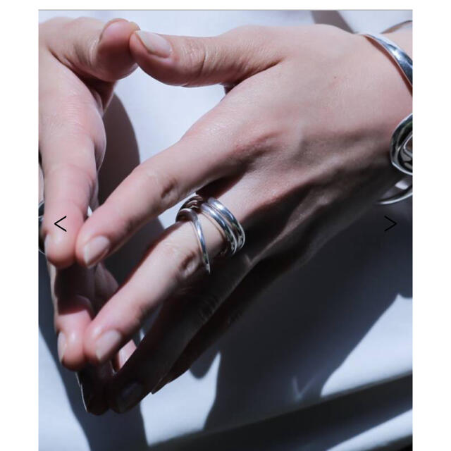 ESTNATION(エストネーション)のブランイリス　ボリュート　シルバー　リング　volute  blanc iris レディースのアクセサリー(リング(指輪))の商品写真