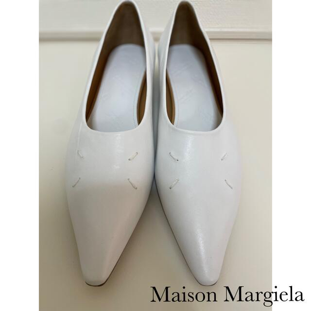い出のひと時に、とびきりのおしゃれを! Martin Maison Margiela 39 4ステッチローファー Margiela 【新品未使用】Maison - ハイヒール+パンプス い出のひと時に、とびきりのおしゃれを! Martin Maison Margiela 39 4ステッチローファー Margiela 【新品未使用】Maison - ハイヒール+パンプス