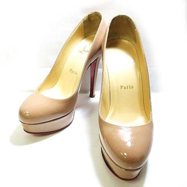 売り出し激安 クリスチャンルブタン BIANCA NUDE 美品 22㎝ www.m