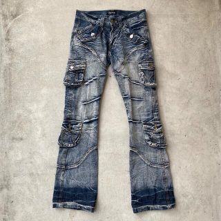 アートヴィンテージ(ART VINTAGE)のUSED wash denim pants(デニム/ジーンズ)