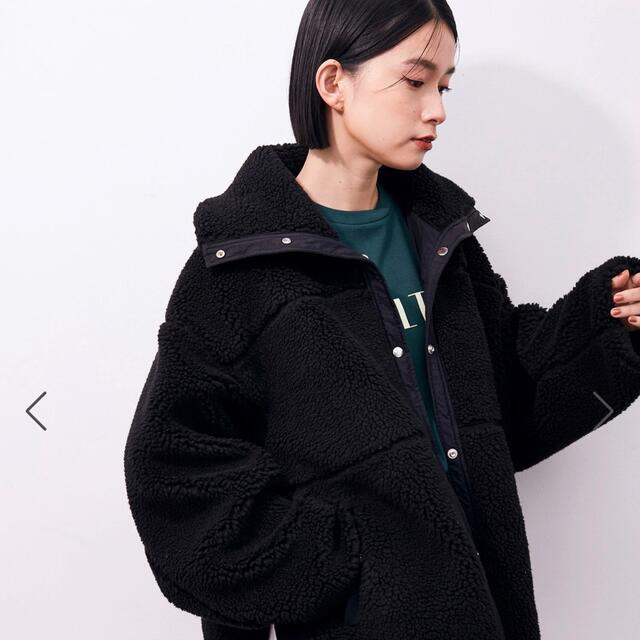 【新品未使用】ADAM ET ROPÉ FEMME リバーシブルボアブルゾン