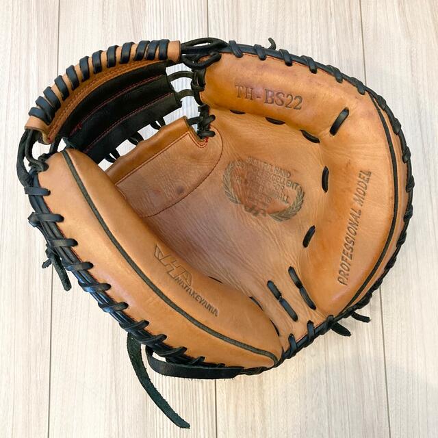 良品】ハタケヤマ 軟式キャッチャーミット 伊藤光選手モデル 良品】ハタケヤマ 軟式キャッチャーミット 伊藤光選手モデル