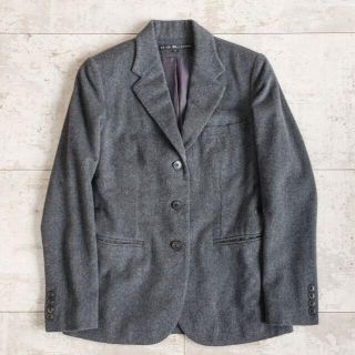 ラルフローレン(Ralph Lauren)のラルフローレン ☆ カシミヤ ジャケット 7 グレー 日本製 カシミヤ100％(テーラードジャケット)