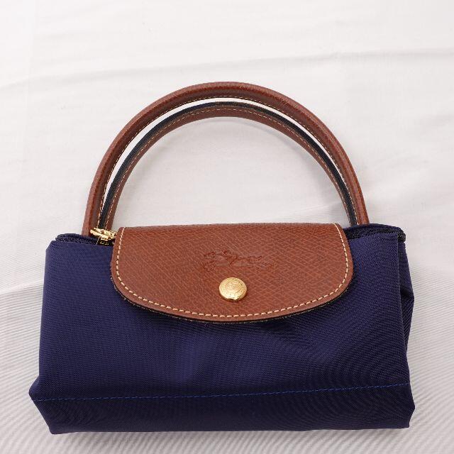 LONGCHAMP(ロンシャン)のLONGCHAMP　ハンドバッグ　ネイビー レディースのバッグ(ハンドバッグ)の商品写真