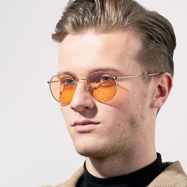 Ray-Ban - 調光レンズ ラウンド レイバン ティーオレンジ Ray-Ban - 調光レンズ ラウンド レイバン ティーオレンジ