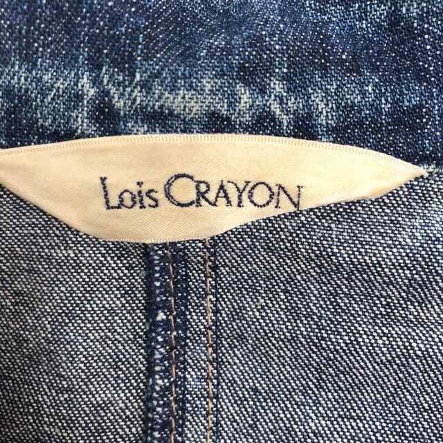 Lois CRAYON - 【人気】ロイスクレヨン デニムジャケット ブルー