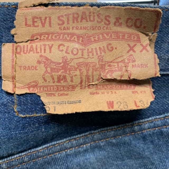 Levi's(リーバイス)の80s LEVIS レッドライン リーバイス501 赤耳 メンズのパンツ(デニム/ジーンズ)の商品写真