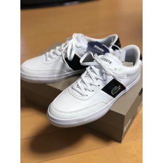 LACOSTE - ラコステ スニーカー ホワイト×ブラック 25cmの通販 by ...