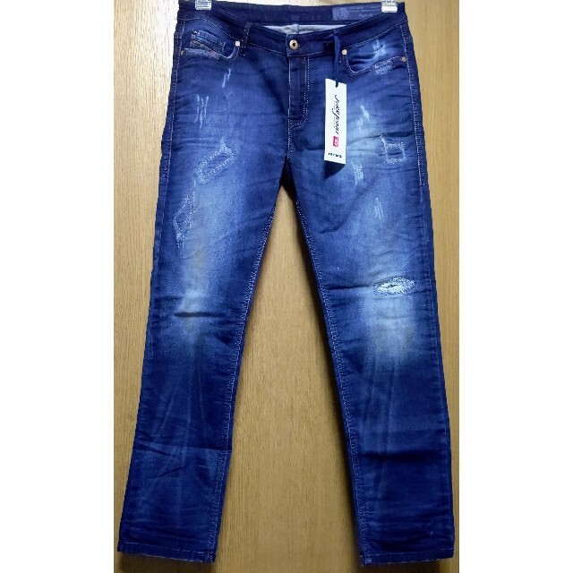 新品未使用品 DIESELレディースデニム👖ブルーアイコン・大きいサイズ