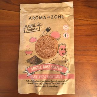 新品未使用　「Aroma-zone 」 ローズクレイ　250g(パック/フェイスマスク)