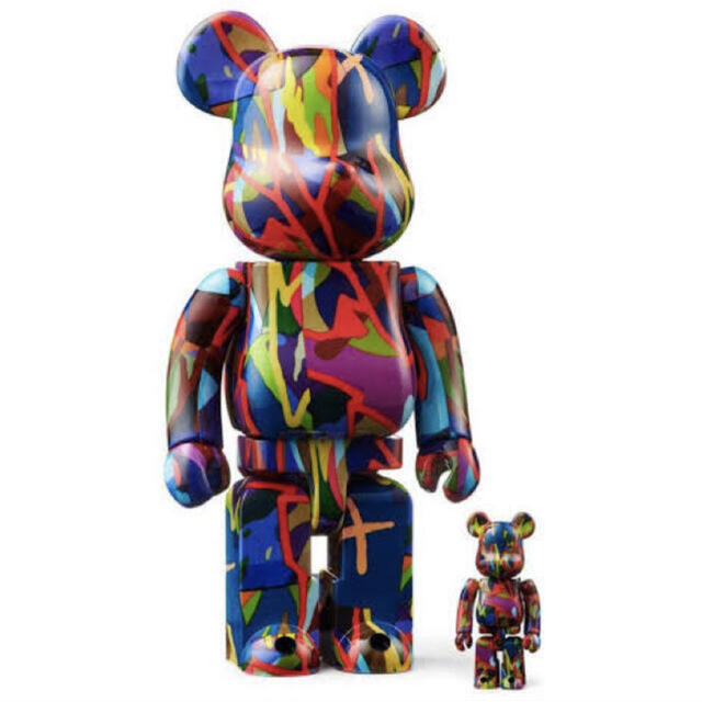 BE@RBRICK KAWS TENSION 100% 400%