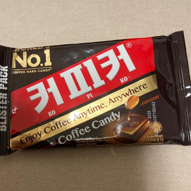 kopiko コーヒーキャンディー　ブリスターパック 食品/飲料/酒の食品(菓子/デザート)の商品写真