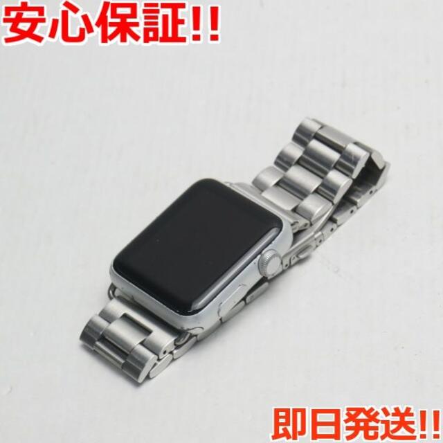 Apple(アップル)の美品 Apple Watch 42mm シルバー  スマホ/家電/カメラのスマホ/家電/カメラ その他(その他)の商品写真