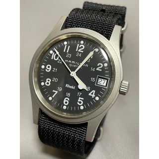 ハミルトン(Hamilton)の美品 hamilton khaki 9797 ハミルトン カーキ(腕時計(アナログ))