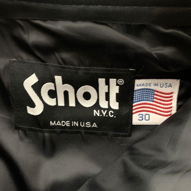 正規激安正規激安USA製 Schott ショット レザーパンツ サイズ30