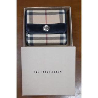 バーバリー(BURBERRY)の【お値下げ】BURBERRY 二つ折り財布(折り財布)