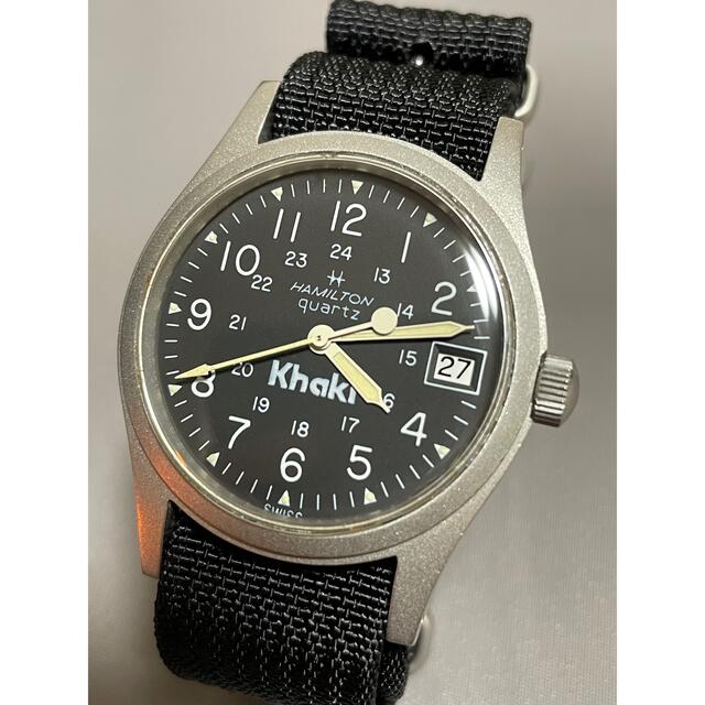 レア美品 hamilton khaki 9821C ハミルトン カーキ abitur