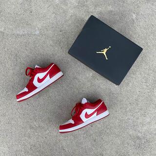 ナイキ(NIKE)のNIKE AIR JORDAN 1 LOW GYM RED(スニーカー)