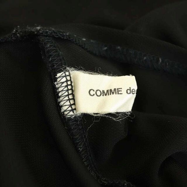 COMME des GARCONS(コムデギャルソン)のコムデギャルソン カットソー 長袖 薄手 プルオーバー 黒 レディースのトップス(カットソー(長袖/七分))の商品写真