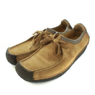 クラークス(Clarks)のクラークス オリジナルス ワラビーブーツ スエード 26cm ベージュ(ブーツ)