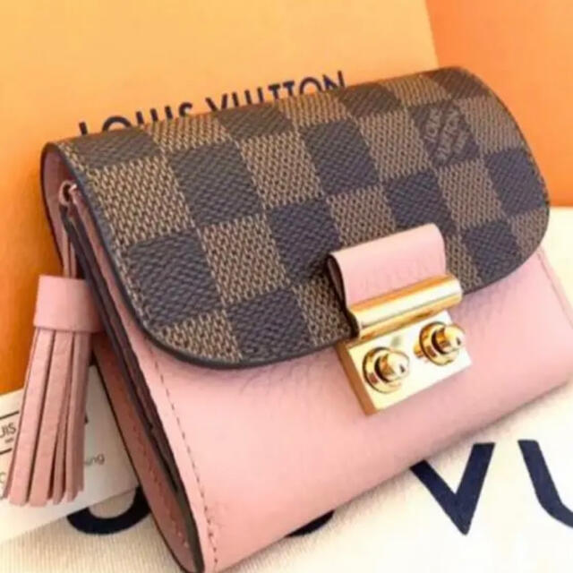 LOUIS VUITTON 三つ折り財布 ポルトフォイユ クロワゼット - 財布