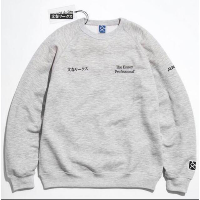 希少 スタイリスト私物 ennoy crew sweat black XXL