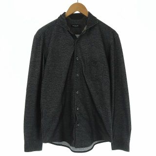 ブラックレーベルクレストブリッジ(BLACK LABEL CRESTBRIDGE)のブラックレーベルクレストブリッジ シャツ ストレッチ 長袖 M チャコールグレー(シャツ)