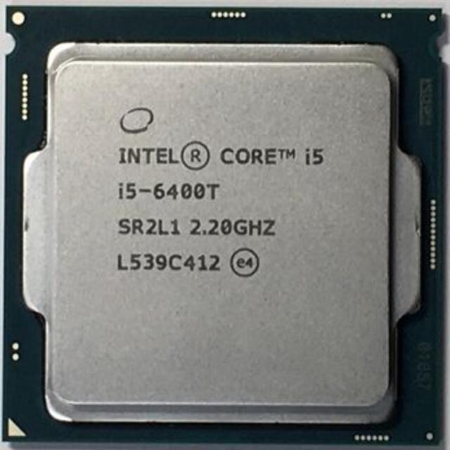 4スレッド数【品】Intel Core i5-6400T 2.2GHz　動作確認済