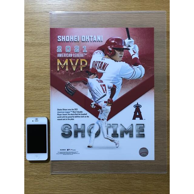 正規品・レア】2021シーズン MVP 記念フォト 大谷翔平 エンゼルスの