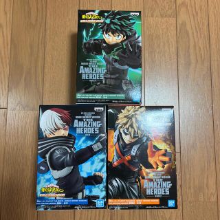 バンダイ(BANDAI)の僕のヒーローアカデミア　緑谷出久 爆豪勝己 轟焦凍　フィギュア(キャラクターグッズ)