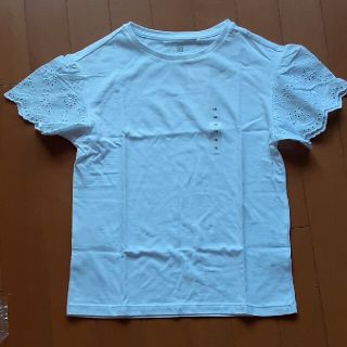 ユニクロ(UNIQLO)のユニクロ　レースTシャツ(Tシャツ(半袖/袖なし))