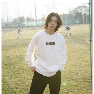 シー(SEA)のWIND AND SEA× GOD SELECTION XXX crewneck(スウェット)