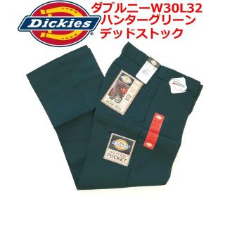 ディッキーズ(Dickies)の希少 W30L32 廃番 ハンターグリーン メキシコ製 ディッキーズ ダブルニー(ワークパンツ/カーゴパンツ)