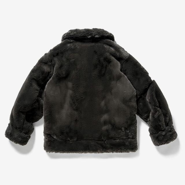 WTAPS GRIZZLY JACKET POLY FUR BLACK