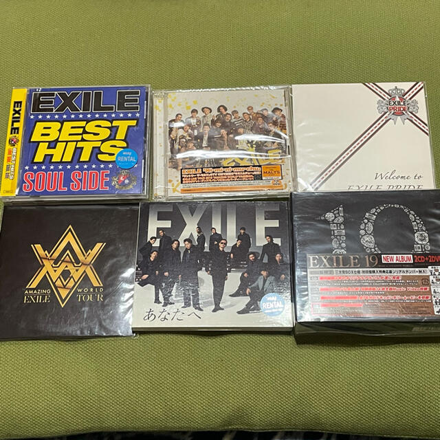 EXILE CD＋DVD セットまとめ売り⭐︎