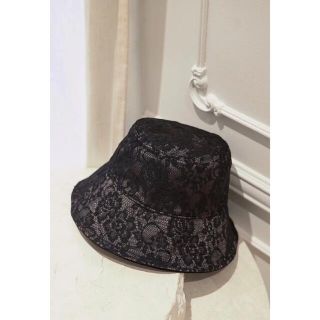 スナイデル(SNIDEL)のherlipto Reversible Lace Backet Hat(ハット)