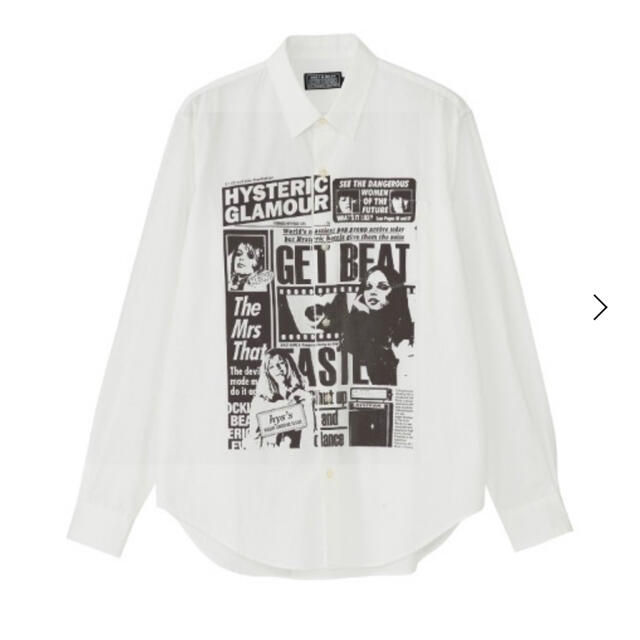 HYSTERIC GLAMOUR - DAILY HYSTERIC レギュラーカラー シャツ ...