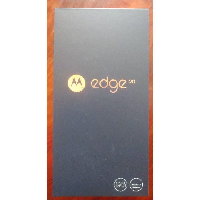 Motorola edge20 新品未開封 フロストオニキス simフリー 超安い 21580