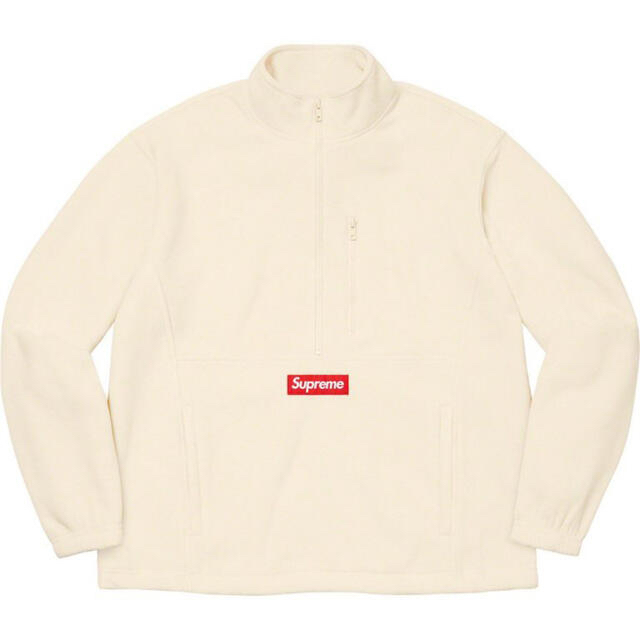 Supreme Polartec half zip pullover Lサイズ