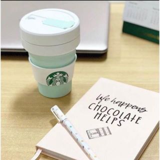 スターバックスコーヒー(Starbucks Coffee)のミント Starbucks stojo スターバックス ストージョ タンブラー(タンブラー)