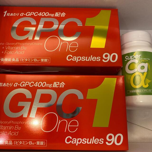 未開封GPC 1 GPCワン　90粒×2