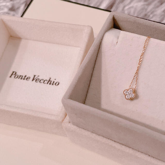 ポンテヴェキオ 18K ダイヤモンドネックレスネックレス