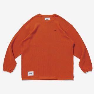 ダブルタップス(W)taps)のWTAPS WAFFLE LS / TEE. COTTON ORANGE M(Tシャツ/カットソー(七分/長袖))